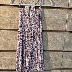 American Eagle Outfitters Purple Floral Top